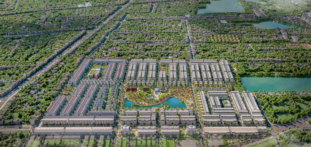 không gian sống tại KDC An Huy Mỹ Việt 2