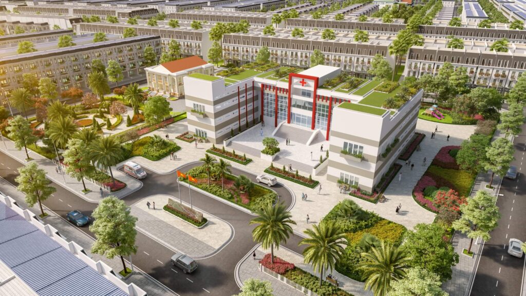 không gian sống tại KDC An Huy Mỹ Việt 3