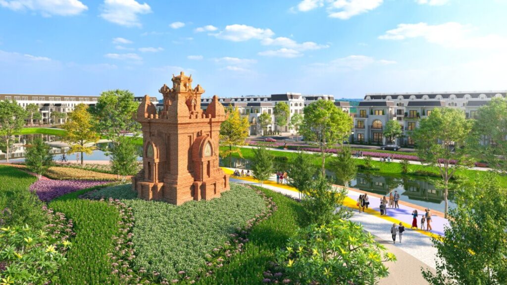 không gian sống tại KDC An Huy Mỹ Việt 5