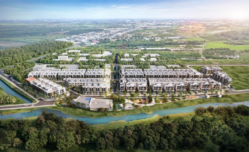 Tiến độ hoàn thành The Meadow Bình Chánh 2